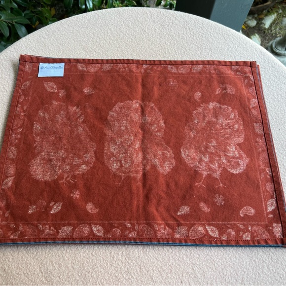 Set of 2 April Cornell 🦃 Turkey Placemats - Picture 6 of 9
